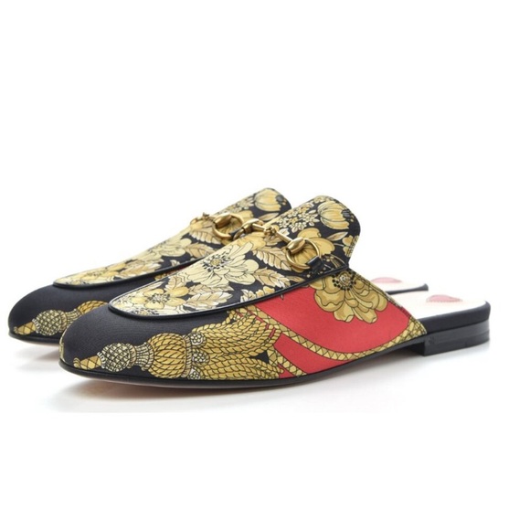 Gucci Princetown Mules With Horsebit Accent - Picture 7 of 7